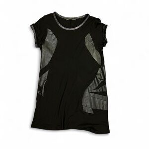 Balenciaga T’s 2008 black graphic t-shirt retro futuristic ghesquire vintage